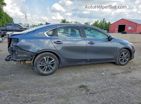 3KPF34AD4NE453286 2022 KIA FORTE Gray Задня права чверть