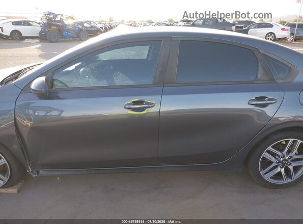 3KPF34AD5KE011967 2019 KIA FORTE Gray 