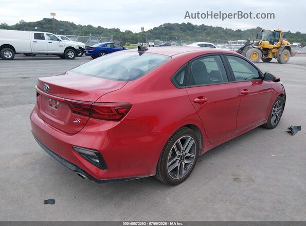 3KPF34AD5KE013136 2019 KIA FORTE Red Հետևի աջ