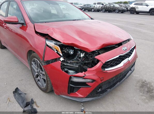 3KPF34AD5KE013136 2019 KIA FORTE Red Դիմացի տեսք