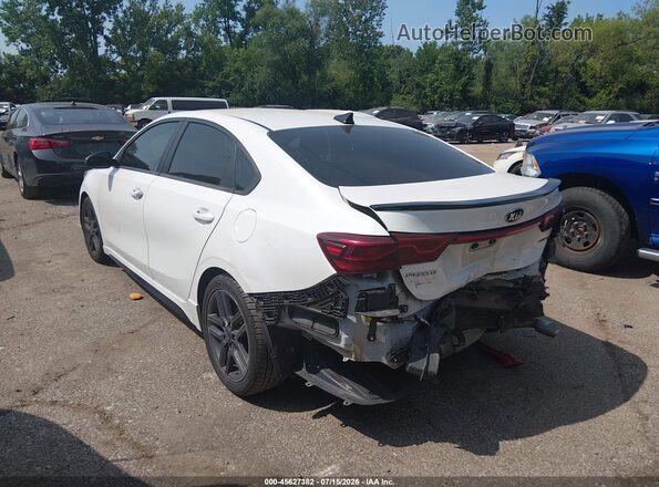 3KPF34AD5ME312211 2021 KIA FORTE Белый Задняя левая четверть