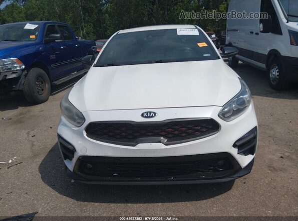3KPF34AD5ME312211 2021 KIA FORTE Белый Вид задней части салона