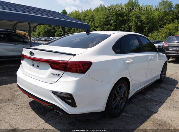 3KPF34AD5ME332300 2021 KIA FORTE White Rear right