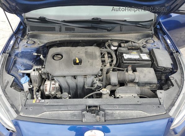 3KPF34AD5ME375390 2021 KIA FORTE Blue Vista interior trasera