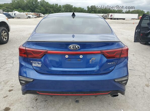 3KPF34AD5ME375390 2021 KIA FORTE Blue Vista trasera