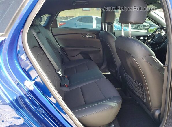 3KPF34AD5ME397082 2021 KIA FORTE Blue უკანა სავარძლების ხედი