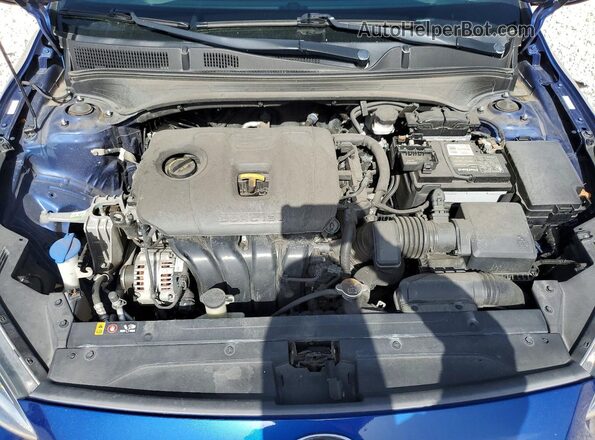3KPF34AD5ME397082 2021 KIA FORTE Blue უკანა სალონის ხედი