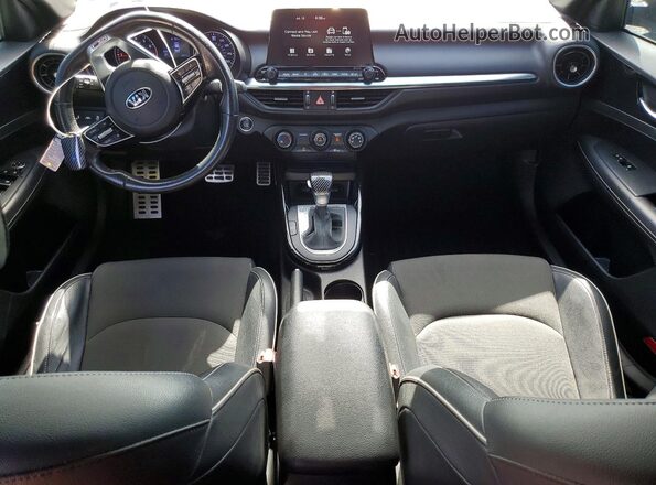 3KPF34AD5ME397082 2021 KIA FORTE Blue წინა პანელის ხედი