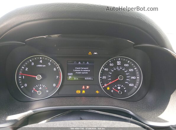 3KPF34AD6KE006941 2019 KIA FORTE Black Widok tylnych siedzeń
