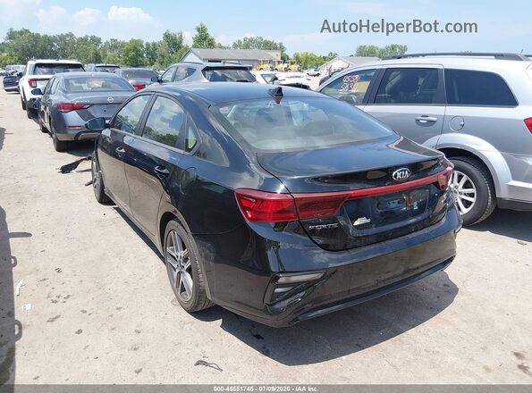 3KPF34AD6KE006941 2019 KIA FORTE Black Tył lewy