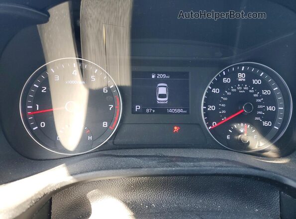 3KPF34AD6LE228946 2020 KIA FORTE Blue ხელსაწყოთა პანელის ხედი