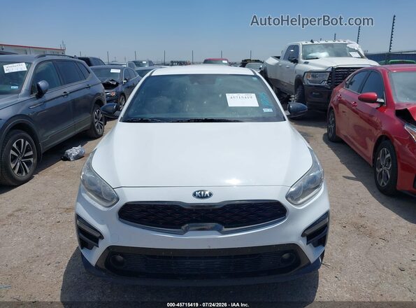 3KPF34AD6ME283513 2021 KIA FORTE White Rear interior view