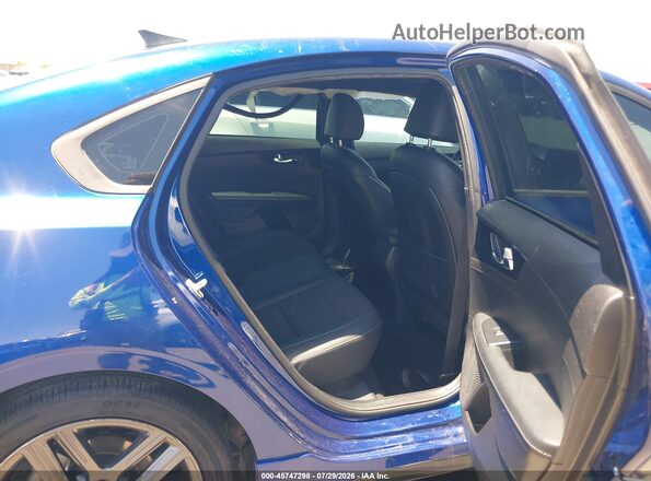3KPF34AD6ME285164 2021 KIA FORTE Blue Вид наклейки з VIN-кодом