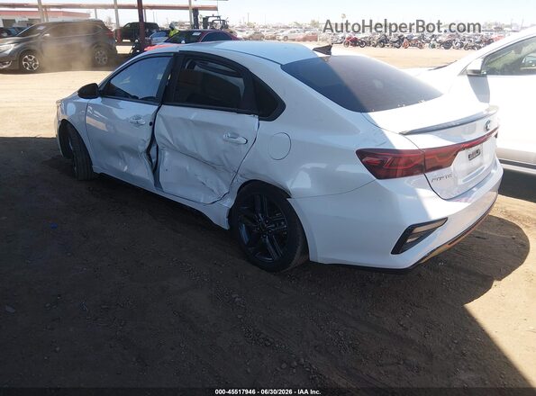 3KPF34AD6ME293751 2021 KIA FORTE White Tył lewy