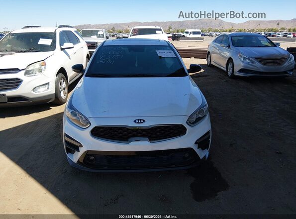 3KPF34AD6ME293751 2021 KIA FORTE White Widok zestawu wskaźników
