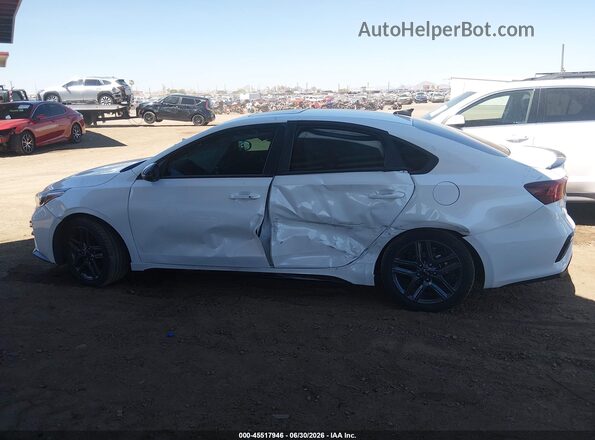 3KPF34AD6ME293751 2021 KIA FORTE White Widok wnętrza 360 stopni
