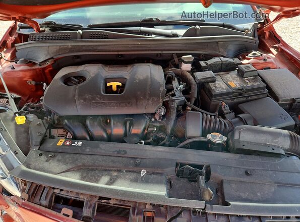 3KPF34AD6ME366388 2021 KIA FORTE Orange უკანა სალონის ხედი