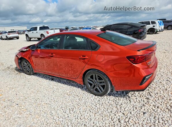 3KPF34AD6ME366388 2021 KIA FORTE Orange უკანა მარცხენა