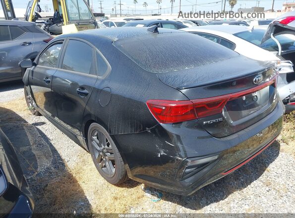 3KPF34AD6ME391713 2021 KIA FORTE Black Trasero izquierdo