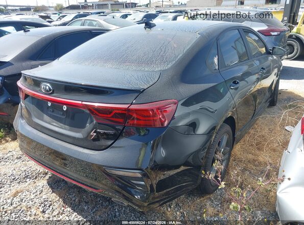 3KPF34AD6ME391713 2021 KIA FORTE Black Trasero derecho