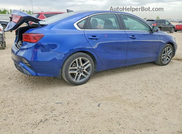 3KPF34AD6PE571360 2023 KIA FORTE Blue უკანა მარჯვენა