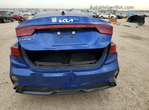3KPF34AD6PE571360 2023 KIA FORTE Blue უკანა ხედი