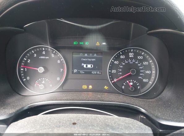 3KPF34AD7KE008018 2019 KIA FORTE Gray Հետևի նստատեղերի տեսք