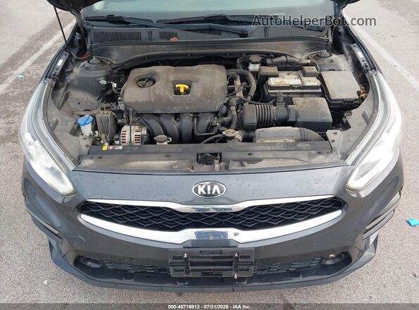 3KPF34AD7KE008018 2019 KIA FORTE Gray Հետևի տեսք