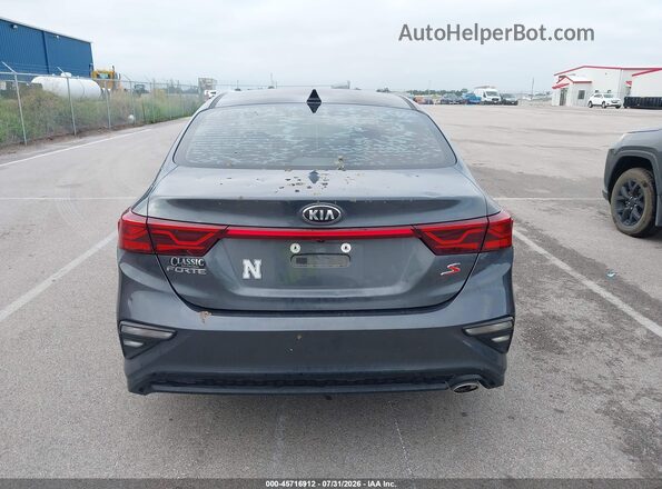 3KPF34AD7KE008018 2019 KIA FORTE Gray 