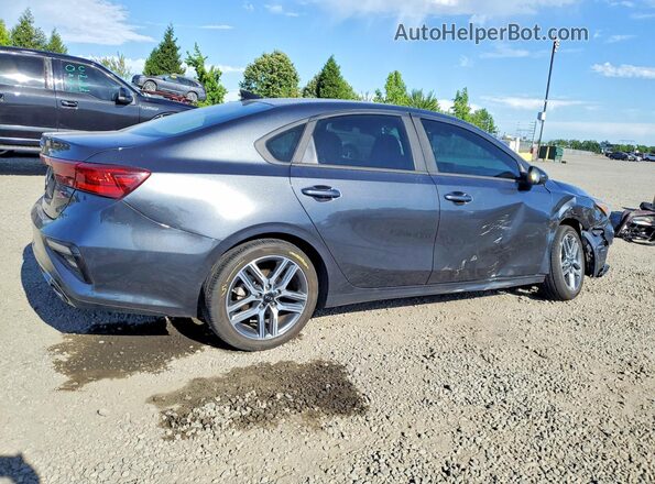 3KPF34AD7KE023036 2019 KIA FORTE Gray Tył prawy