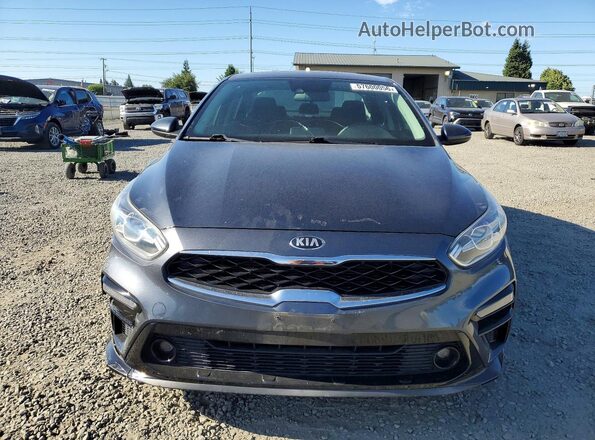 3KPF34AD7KE023036 2019 KIA FORTE Gray Widok z przodu