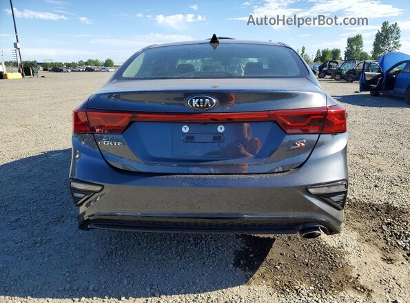 3KPF34AD7KE023036 2019 KIA FORTE Gray Widok z tyłu