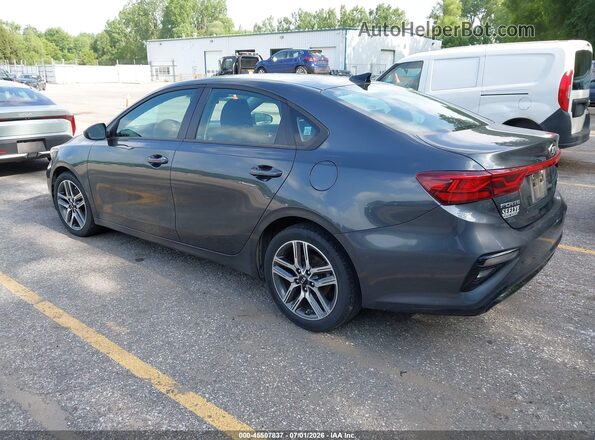 3KPF34AD7KE042668 2019 KIA FORTE Gray Rear left