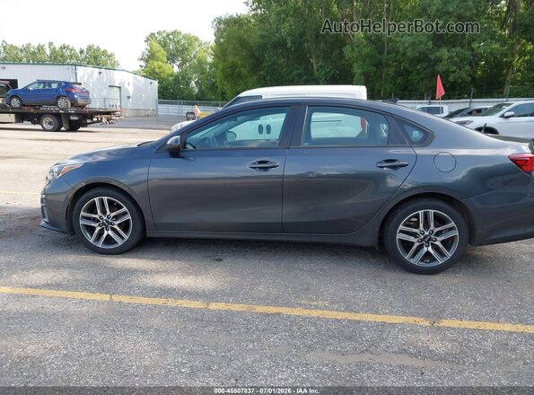 3KPF34AD7KE042668 2019 KIA FORTE Gray 360 interior view