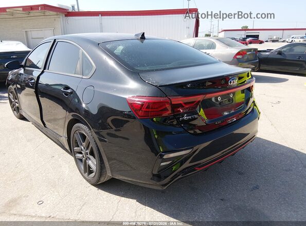3KPF34AD7LE185749 2020 KIA FORTE Black Trasero izquierdo