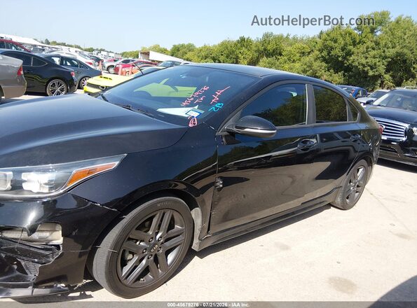3KPF34AD7LE185749 2020 KIA FORTE Black Vista interior de 360 grados