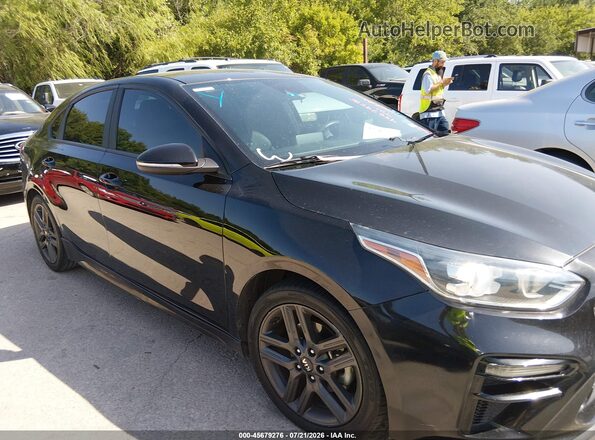 3KPF34AD7LE185749 2020 KIA FORTE Black Vista interior trasera
