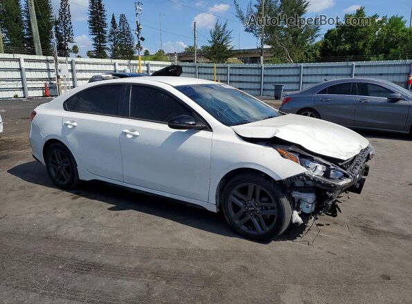 3KPF34AD7ME265036 2021 KIA FORTE White წინა მარჯვენა