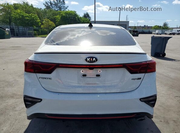 3KPF34AD7ME265036 2021 KIA FORTE White უკანა ხედი