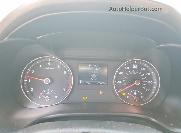 3KPF34AD7ME265036 2021 KIA FORTE White ხელსაწყოთა პანელის ხედი