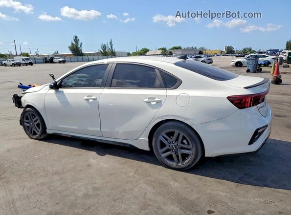 3KPF34AD7ME265036 2021 KIA FORTE White უკანა მარცხენა