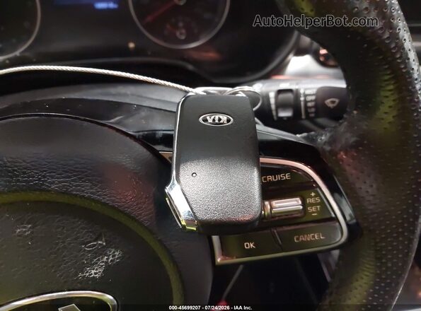 3KPF34AD7ME341743 2021 KIA FORTE Blue Dashboard view