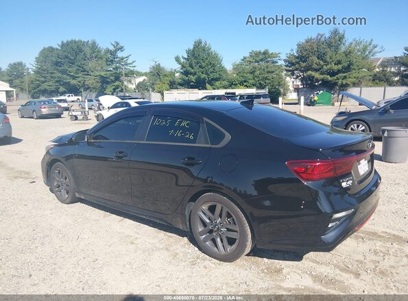 3KPF34AD7ME381756 2021 KIA FORTE Black Tył lewy