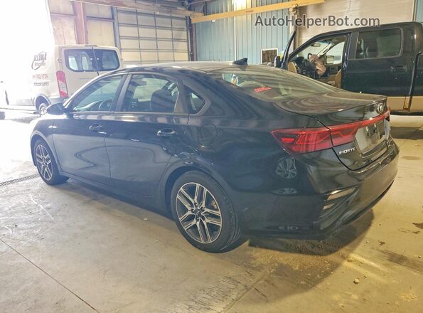3KPF34AD8KE022963 2019 KIA FORTE Black Задня ліва чверть