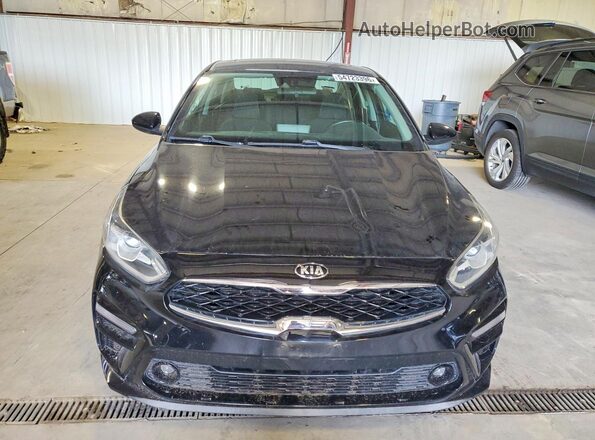 3KPF34AD8KE022963 2019 KIA FORTE Black Вид спереду