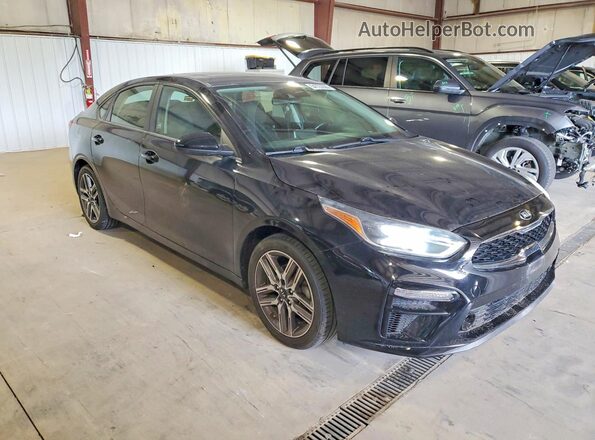 3KPF34AD8KE022963 2019 KIA FORTE Black Передня права чверть