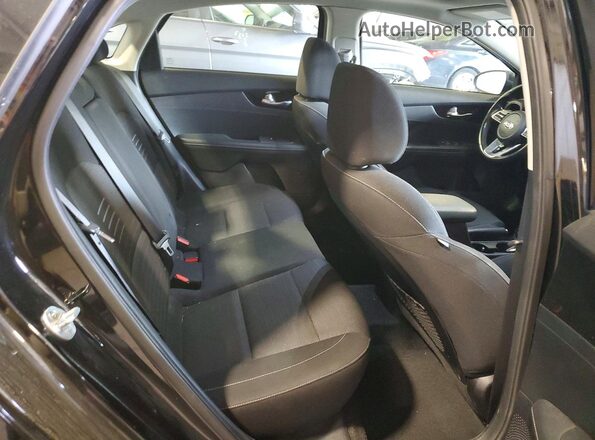 3KPF34AD8KE022963 2019 KIA FORTE Black Вид задніх сидінь