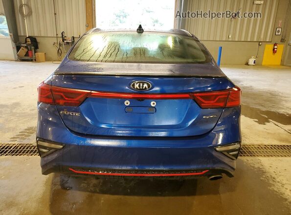 3KPF34AD8LE161444 2020 KIA FORTE Blue Rear view