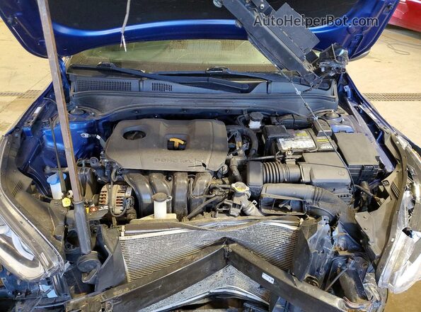 3KPF34AD8LE161444 2020 KIA FORTE Blue Rear interior view