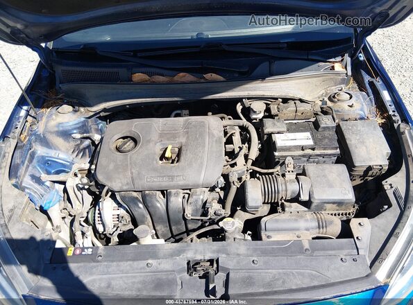 3KPF34AD8ME320707 2021 KIA FORTE Blue Вид ззаду